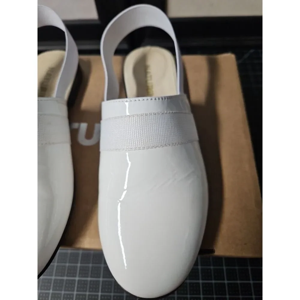 Naturino Girl's‎ Evry  White closed toe sandals EU 30 (US 12-12.5 Little Kid) M